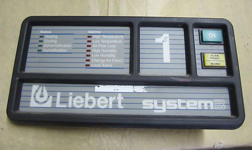 LIEBERT SYSTEM 3 OPERATOR INTERFACE PANEL