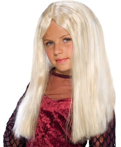 Girls Hannah Montana Halloween Costume Wig Accessory
