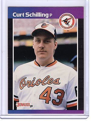 1989 Donruss #635 Curt Schilling DP RC NM  MT