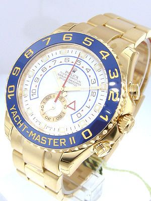 Mens Stainless Steel/Platinum Rolex Yachtmaster Watch 16622