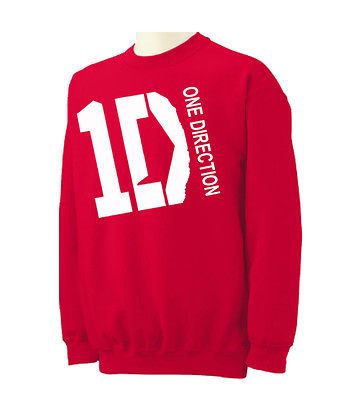 One Direction Crewneck 1D British Band Fan Sweatshirt harry louis