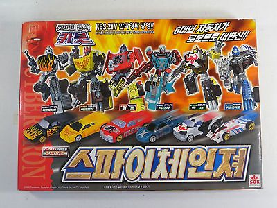 Takara 2000 Transformers (R.I.D.) Spy Changers DX6 C 011   6 Cars w