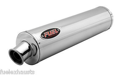 ZR 7 Kawasaki ZR7 Exhaust Stainless Round Midi UK Road Legal Removable