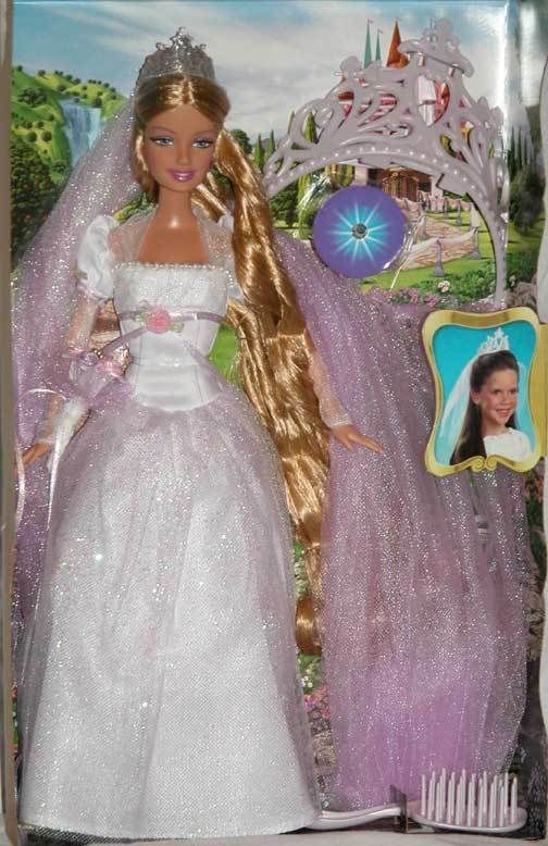 RAPUNZEL’S WEDDING 2005 MATTEL ITEM # J1014 Light up crown NEW