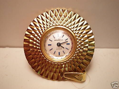 Rodastar.17 Jewels.Swiss.I ncabloc.Ladies Pendant Watch.