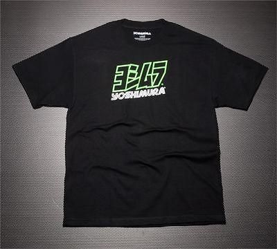 GENUINE YOSHIMURA ITALIC BLACK/GREEN T SHIRT