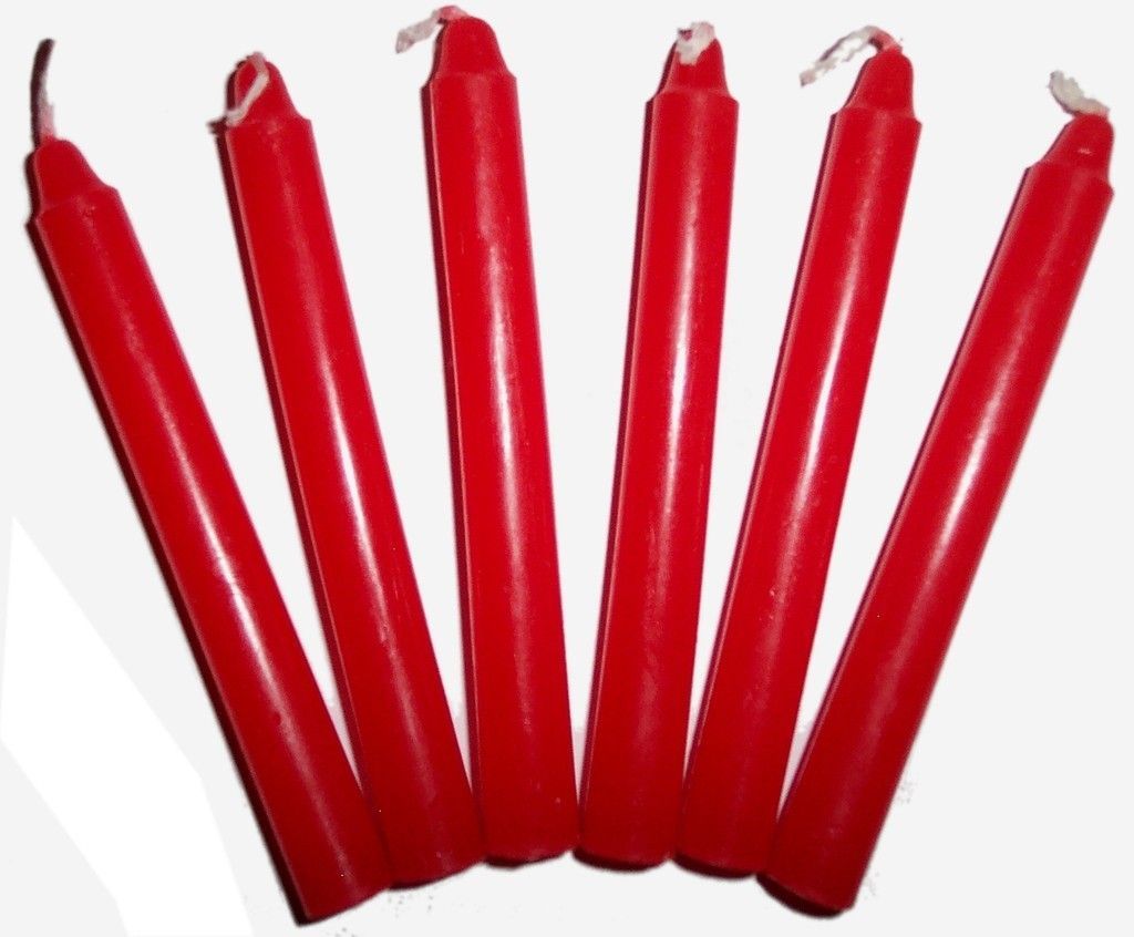 SOLID COLOUR SPELL CANDLES   CHOOSE FROM 8 COLOURS