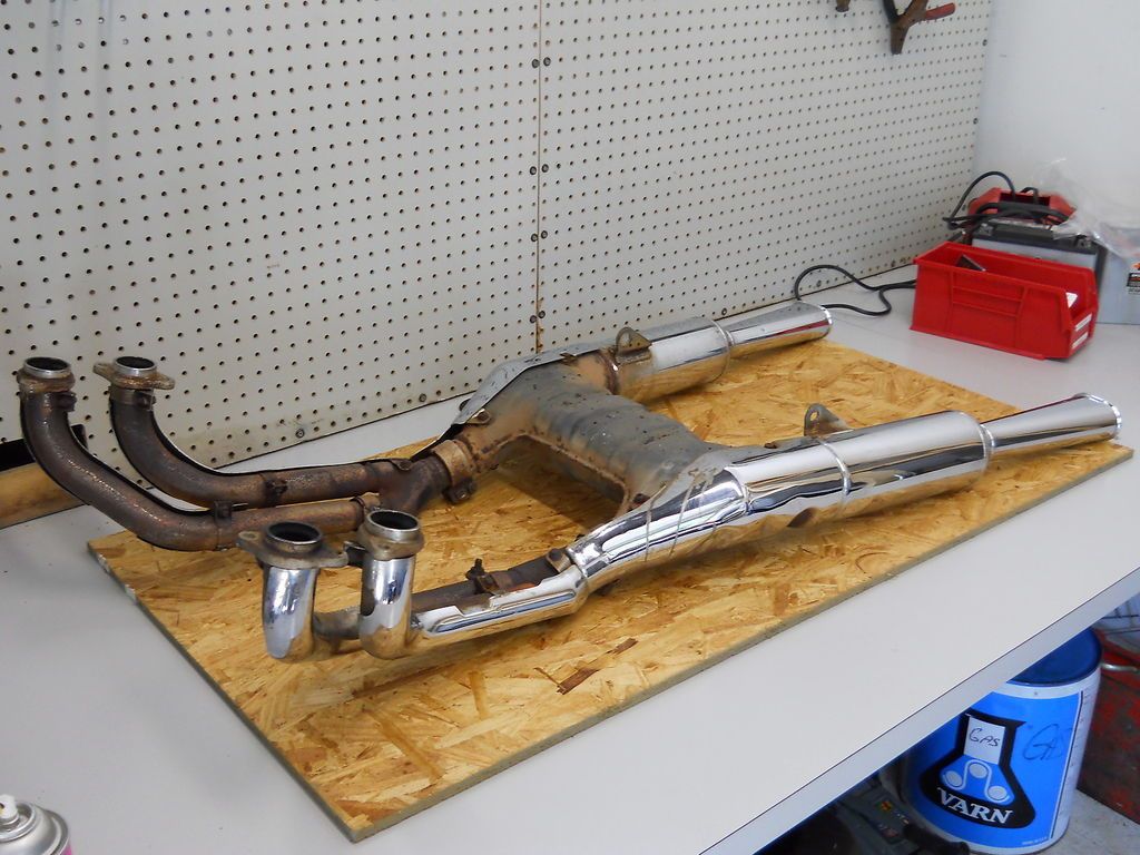 HONDA GL1200 GOLDWING OEM EXHAUST GL 1200 GOLD WING 1987