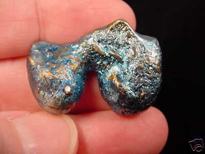 TP 70 RARE TITANIUM Polymorph Rainbow Jewelry PENDANT nugget