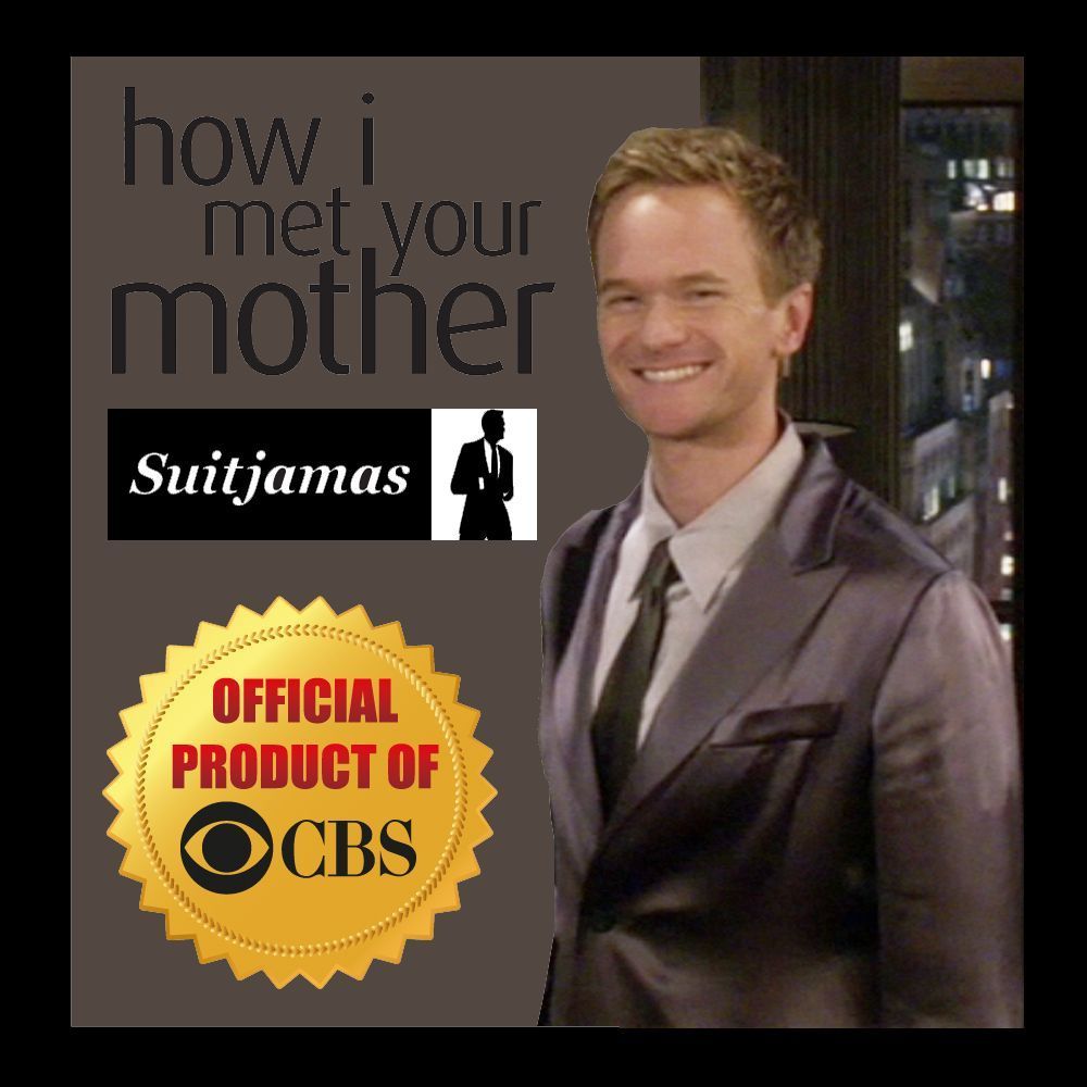 Official How I Met Your Mother Suitjamas  Original Grey