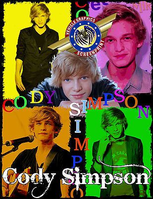 Cody Simpson  Rock Star  Personalized T shirts