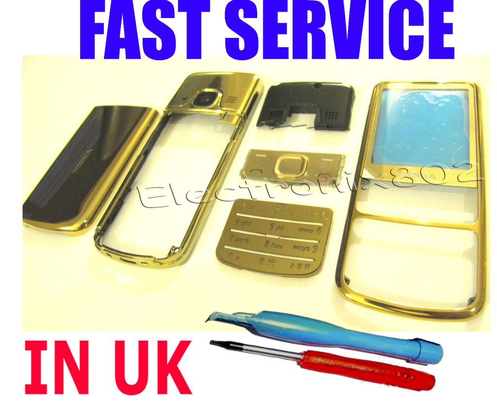 6700 Classic 6700c Fascia Housing Cover Keypad Screen Lens GOLD +Tools