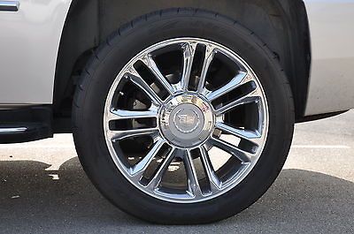 Cadillac Escalade Platinum Wheels Tires 285 Silverado Tahoe Yukon Sub