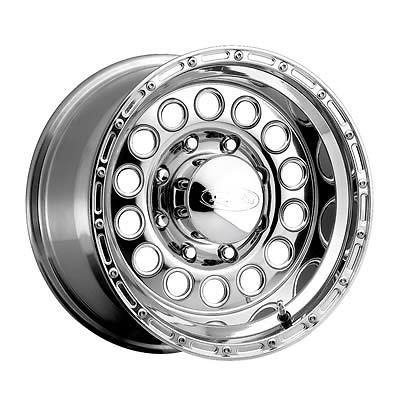 Raceline Wheels Wheel Rockcrusher Aluminum Polished 16x8 8x6.5 Bolt