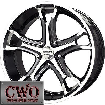 22 Black LM Coil Wheels Rims 6x135 6 Lug Ford F150 Expedition Lincoln