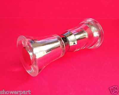 Shower Door Handle/ Knob Clear Acryl Cone shaped High Quality K001