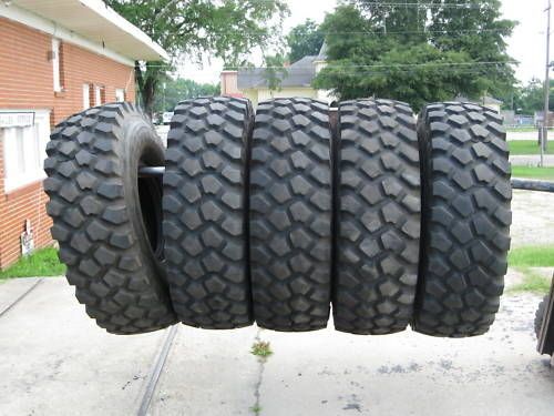 16.00R20 MICHELIN XZL 53 INCHES TALL 80 85% QTY (4)