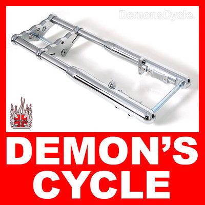 CHROME BILLET CUSTOM FRONT END WIDE GLIDE 2 OVER STOCK 3 RAKE FOR