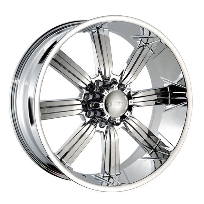 26 DW 903 Chrome Wheels Rims 305 30 26 Tires 8 lug Hummer H2 GMC