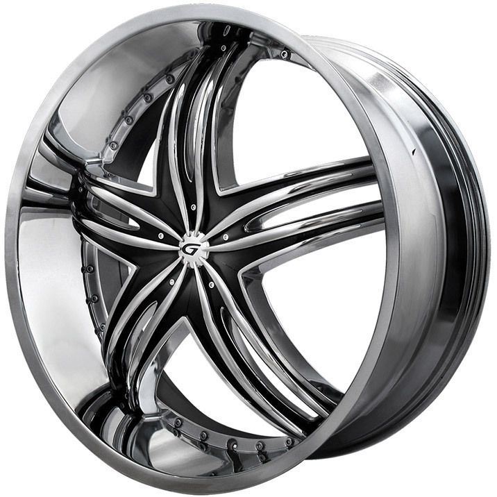 20 22 GIANNA ENVY RIMS WHEELS CHEVROLET EL CAMINO 5X4.75