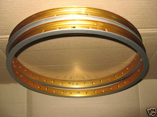 Araya 7x Rims Gold Vintage BMX 20x1 75 36h Cool