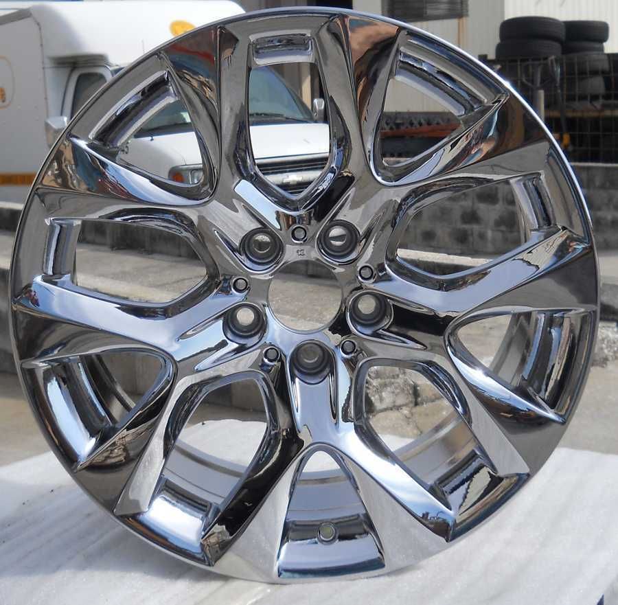 Set of 4 19 PVD Chrome Alloy Wheels Rims for 2007 2011 BMW X5