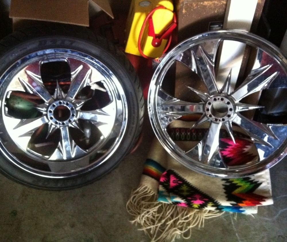 Chip FOOSE Custom Rims 21 Wheel Set for Harley