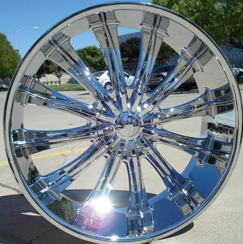 Wheels Rims Chrome BW15 6x139 7 Silverado 2007 2008 2009 2010 2011