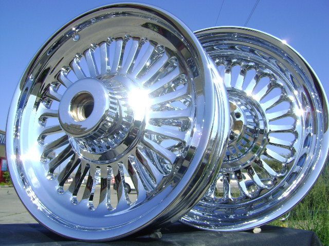 Harley Softail Fatboy Chrome Wheels 2007 2008 2009