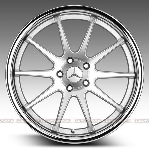 19 inch Rims BMW Wheels Euromag EM10 525 528 530 535 Slvmachchrlip