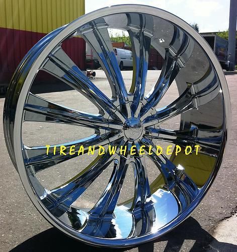 26 INCH B15 RIMS AND TIRES AVALANCHE ESCALADE ARMADA QX56 TITAN F150