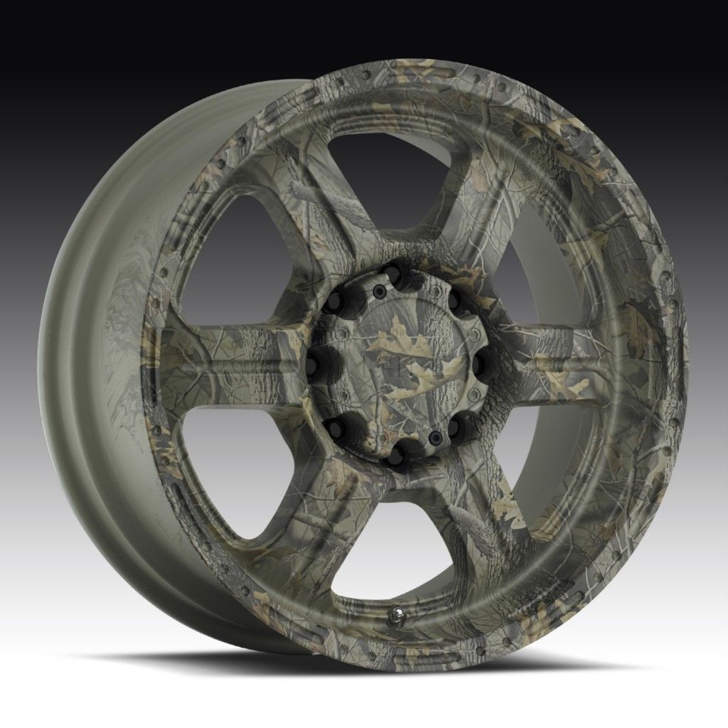 20 inch V Tec 326 Camo Wheels Rims 8x170 Ford F250 F350