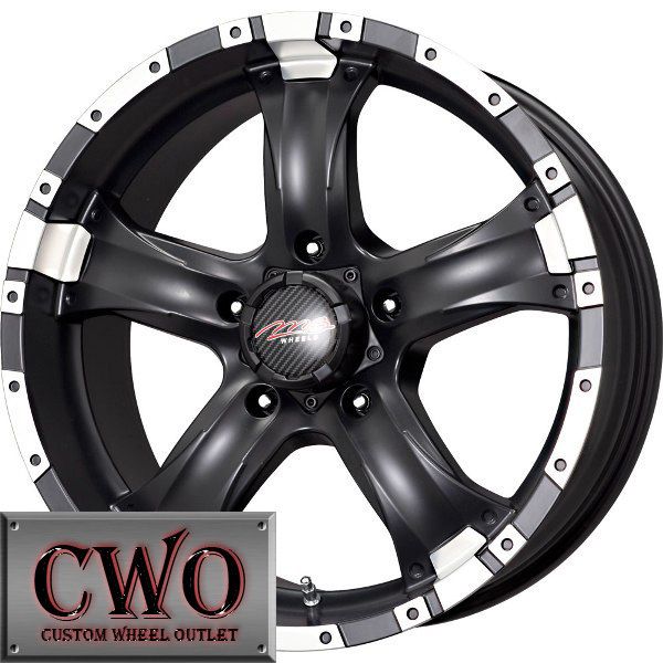 15 Black MB Chaos 5 Wheels Rims 5x114 3 5 Lug Jeep Wrangler Explorer