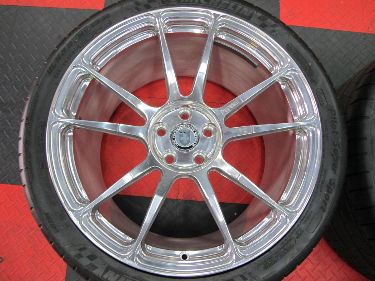 12C HRE Full Polished P44SC 20 Conical Rims Monoblock Wheels