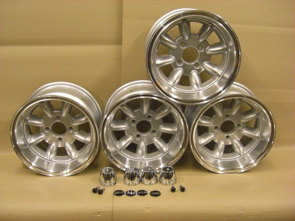 DEEP DISH JBW MINILIGHT MINILITE WHEELS CAR SET OF 4 7x13 7ET 4X101 6