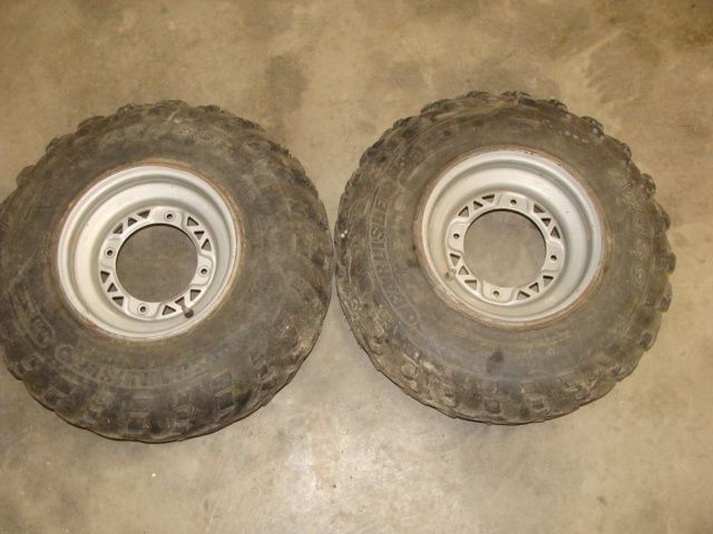  POLARIS TRAIL BOSS TRAILBOSS 330 ATV FRONT WHEELS RIMS TIRES 23X7 10