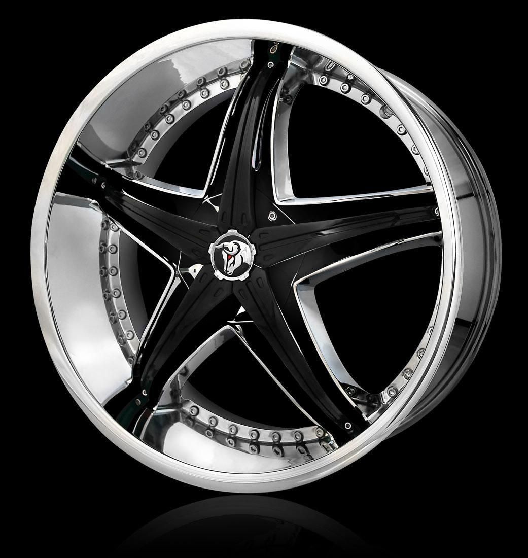 20 Diablo Reflection Black Rims Wheels 20x7 5 42 5x105 Chevy Cruz