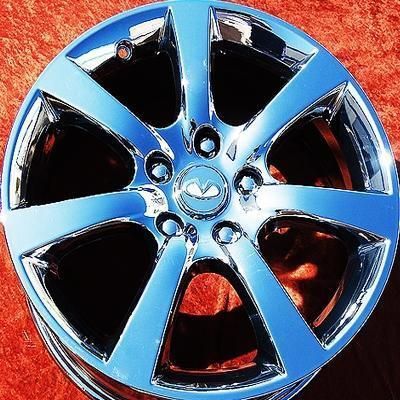 NEW 17 INFINITI G35 OEM CHROME WHEELS RIMS I30 Q45 M35 EXCHANGE 73681