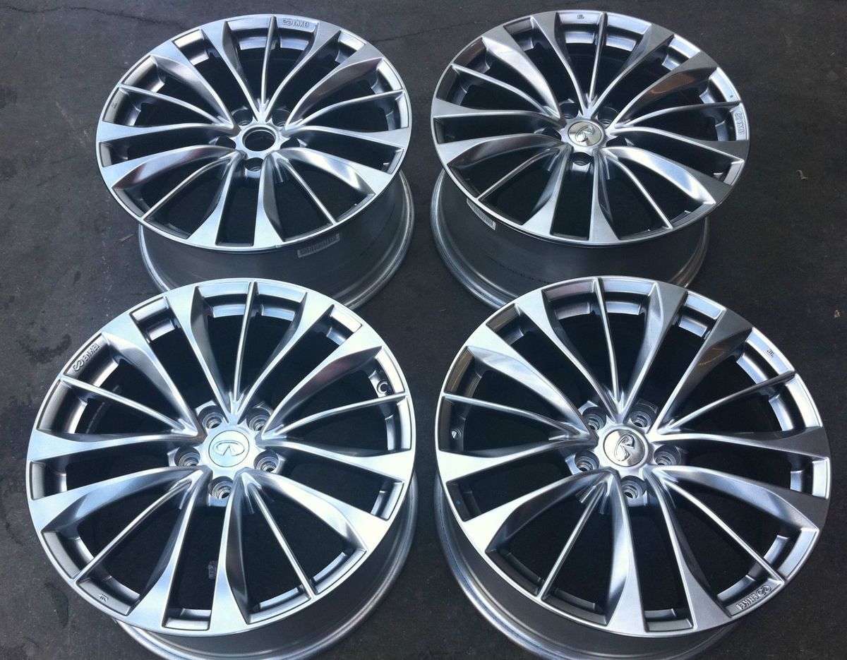 19 2011 INFINITI G37S COUPE OEM RIMS WHEELS G37 M35 G35 M45 M37 M56 18