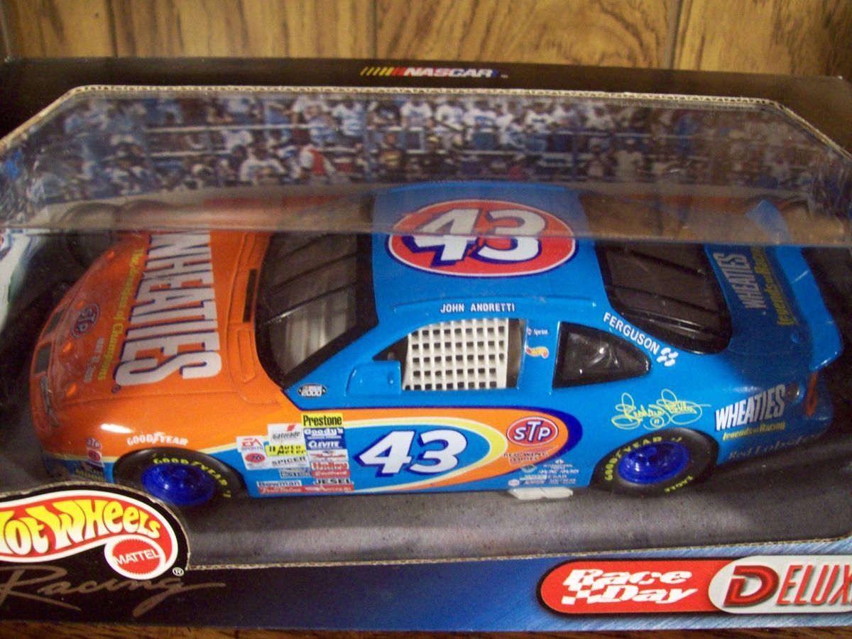 43 Wheaties STP 1 24 Scale Hotwheels Andretti Richard Petty Owned