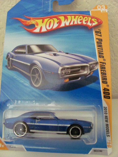 Hot Wheels 2010 03 44 67 Pontiac Firebird 400 New Mod