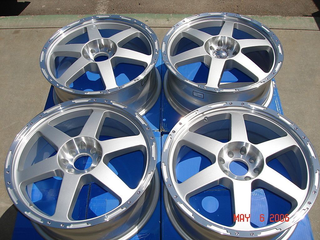 Adr Rims Revo 6 18x7 5 8H Silver 42OFFSET