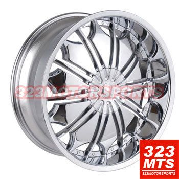 inch Wheels Tyfun TF706 Rims Wheels Ford SUV Expedition Wheels