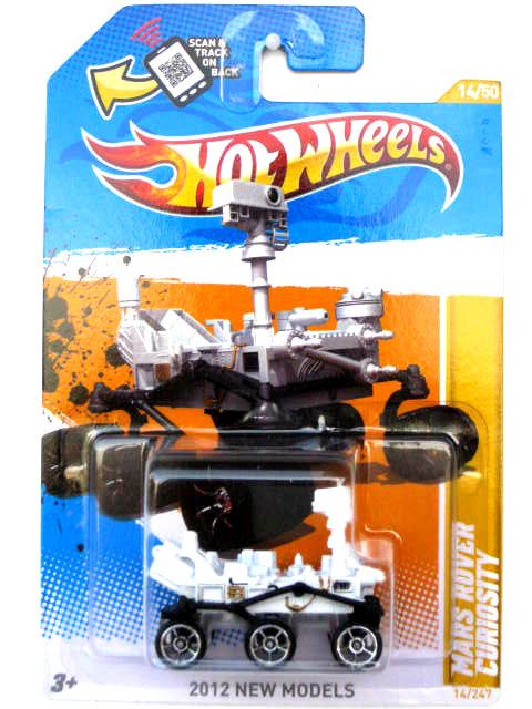 2012 Hot Wheels Mars Rover Curiosity New Model 14 50