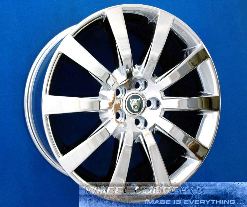 XKR CARELIA 19 INCH CHROME WHEEL EXCHANGE TOURING CONVERTIBLE 19 RIMS