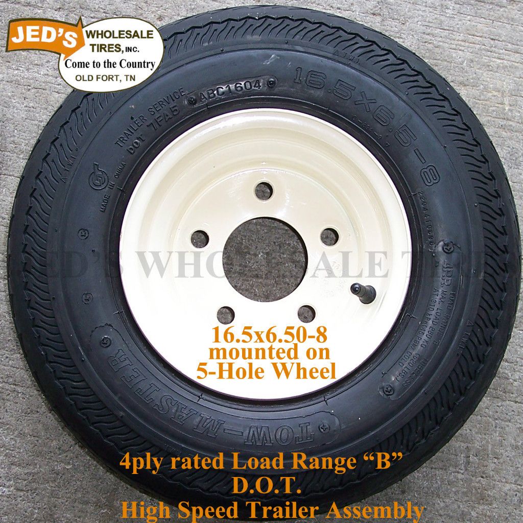 16 5x6 50 8 5 4 5 Snow Mobile Jet Ski Pop Up camper Trailer Tire Rim