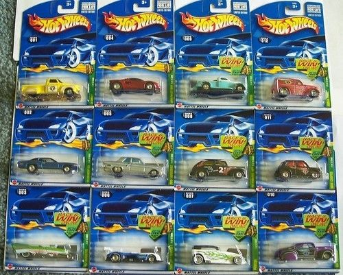 2002 Hotwheels Treasure Hunt Complete Set $$Excellent$$