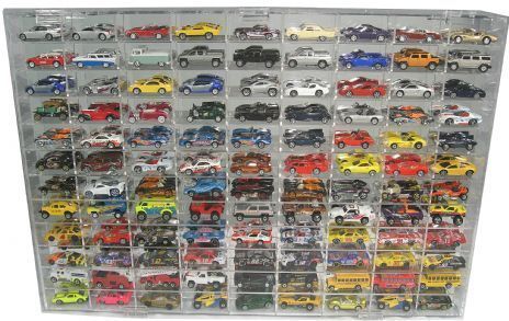 Hot Wheels NASCAR Matchbox 1 64 Scale Diecast Display Case Holds 108