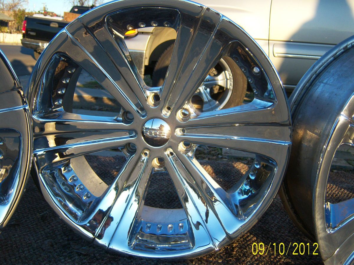 20 x 8 5 FOOSE Rims Chevy 6 Lug