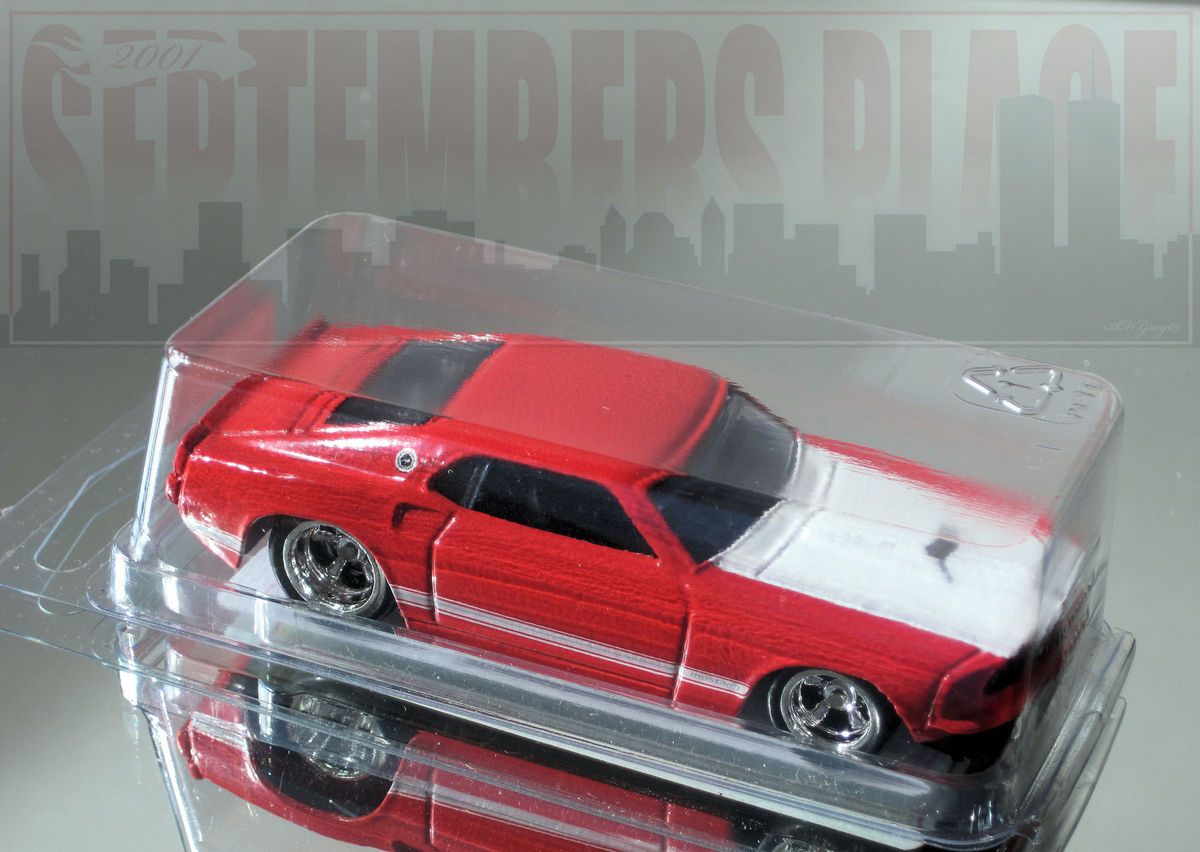 Hot Wheels Larrys Garage 69 Ford Mustang Red Chase LWR